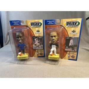 UD Playmakers NBA All Star Warm Up Edition Bobblehead Allen Iverson Vince Carter